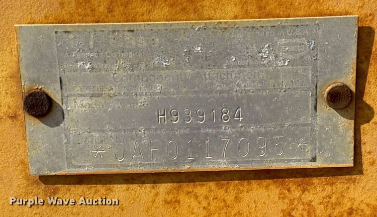 image for item DX5799 1992 Case 660 trencher