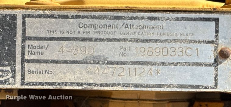 image for item DX5799 1992 Case 660 trencher