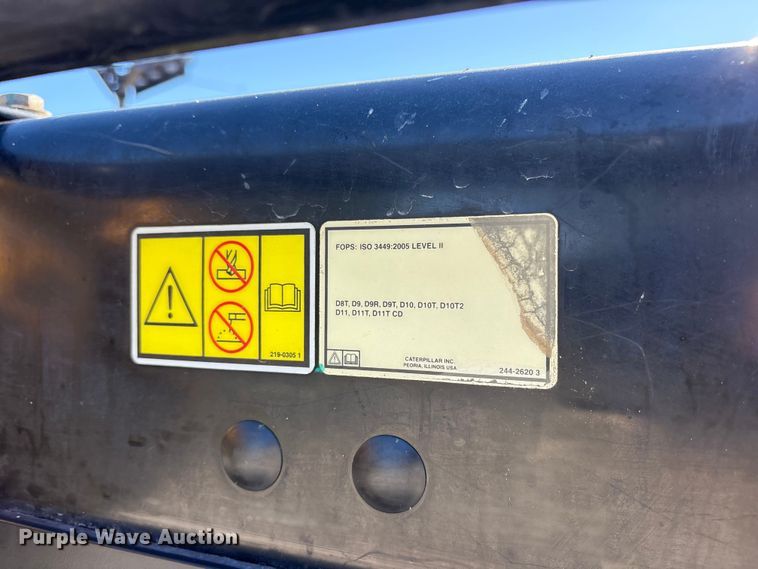 image for item DY0956 2020 Caterpillar D8T dozer