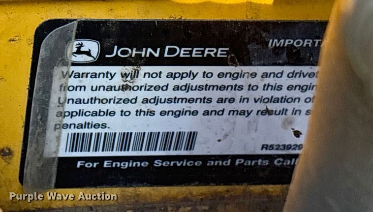 image for item DY0959 2009 John Deere 624KR wheel loader
