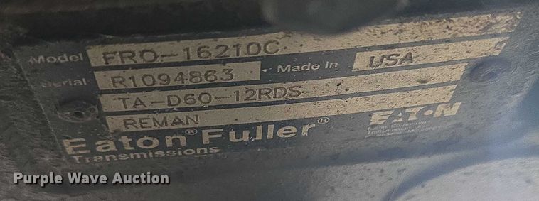 image for item DY1122 (5) Eaton Fuller transmissions