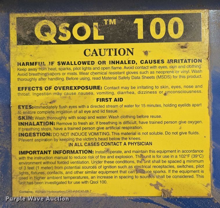 image for item DY1124 System One 500 parts washer