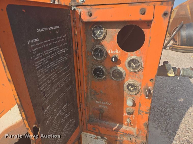 image for item DY1129 Joy Manufacturing G01250P air compressor