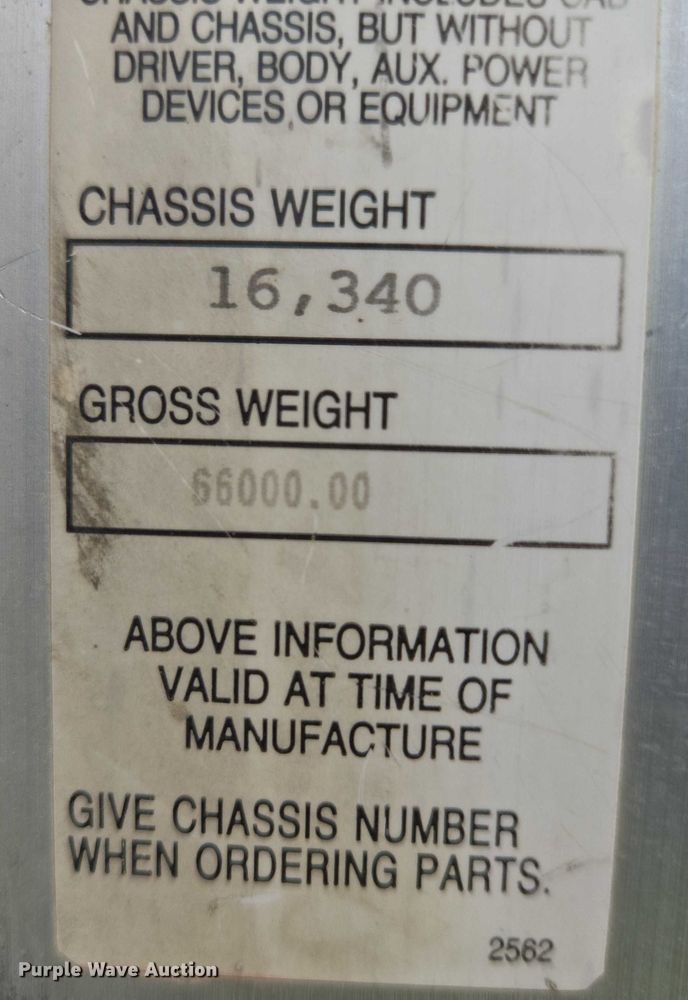 image for item DY1131 1999 Kenworth W900 ready mix truck