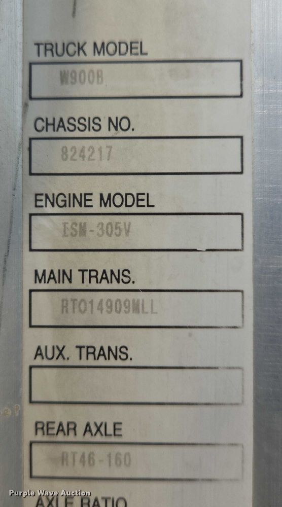 image for item DY1131 1999 Kenworth W900 ready mix truck