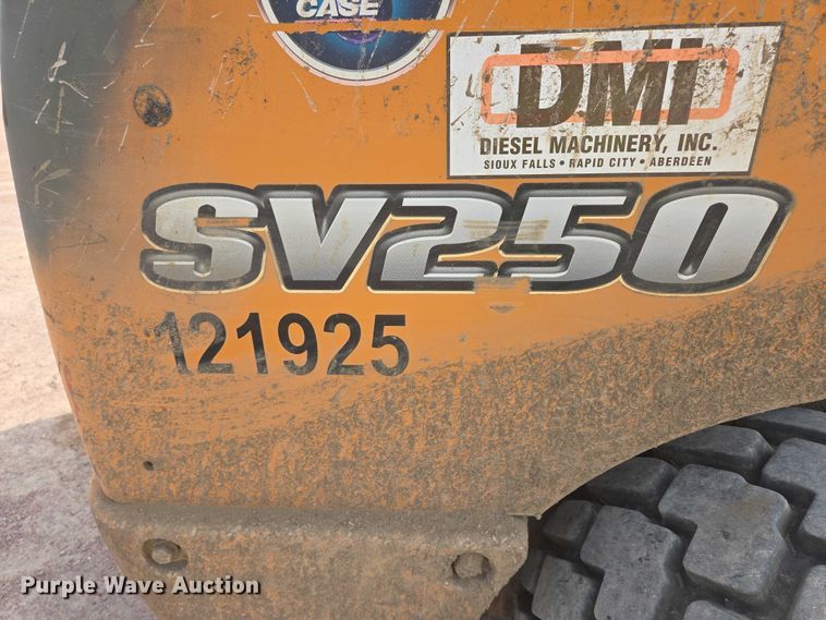 image for item DY1135 2011 Case SV250 skid steer loader