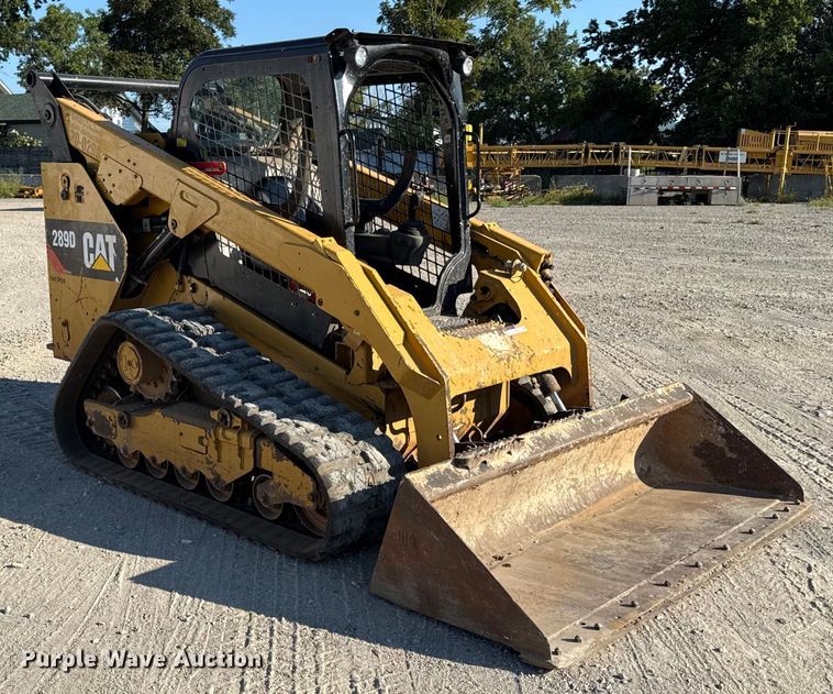 MINI CARGADOR SOBRE ORUGAS 2017 CATERPILLAR 289D