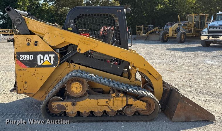 MINI CARGADOR SOBRE ORUGAS 2017 CATERPILLAR 289D