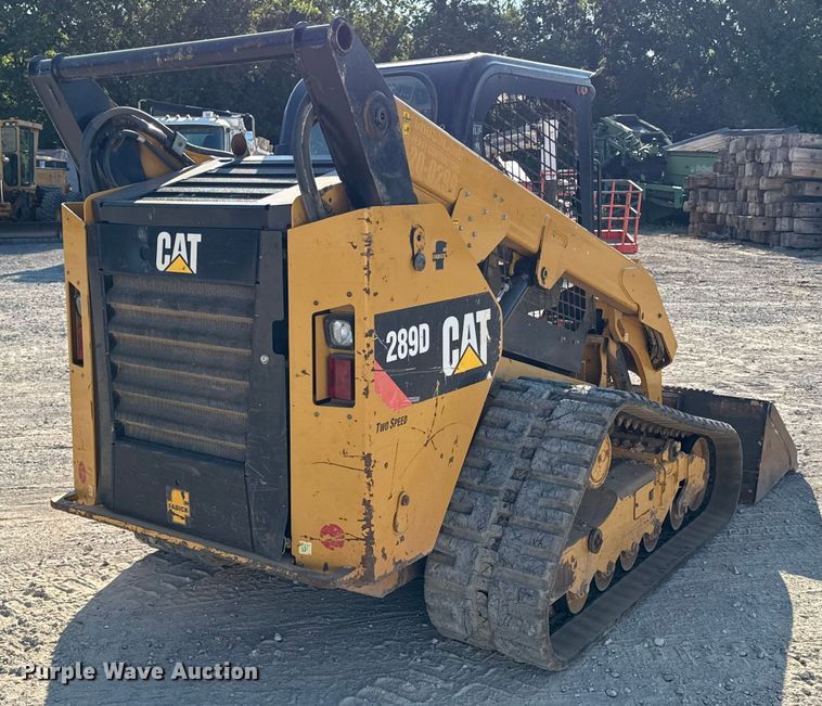 MINI CARGADOR SOBRE ORUGAS 2017 CATERPILLAR 289D