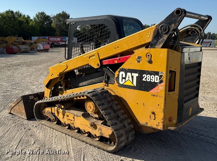 image for item DZ4251 2017 Caterpillar 289D tracked skid steer loader