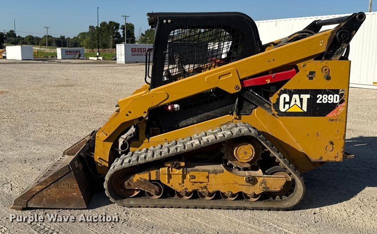 image for item DZ4251 2017 Caterpillar 289D tracked skid steer loader