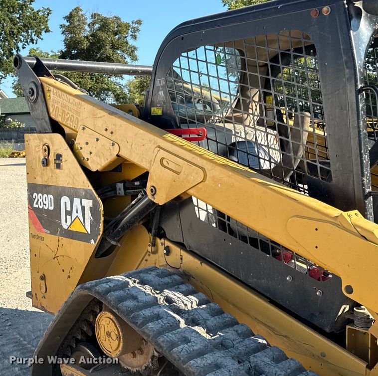 image for item DZ4251 2017 Caterpillar 289D tracked skid steer loader