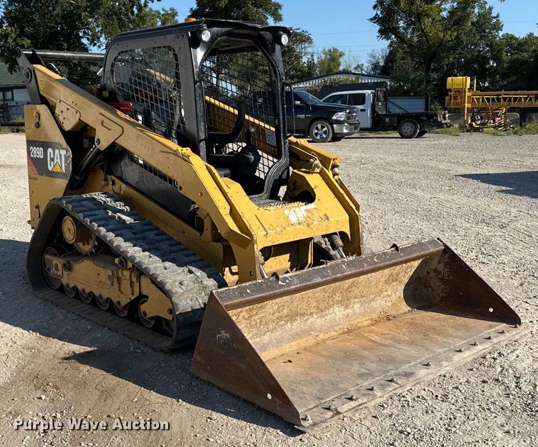 MINI CARGADOR SOBRE ORUGAS 2017 CATERPILLAR 289D