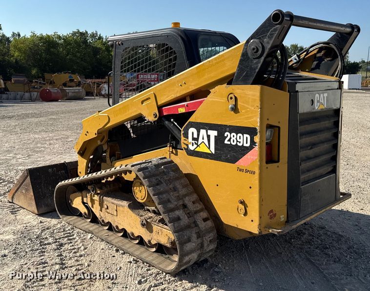 image for item DZ4252 2017 Caterpillar 289D tracked skid steer loader