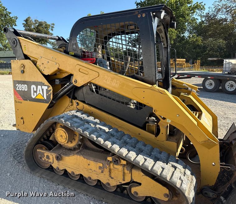 image for item DZ4252 2017 Caterpillar 289D tracked skid steer loader