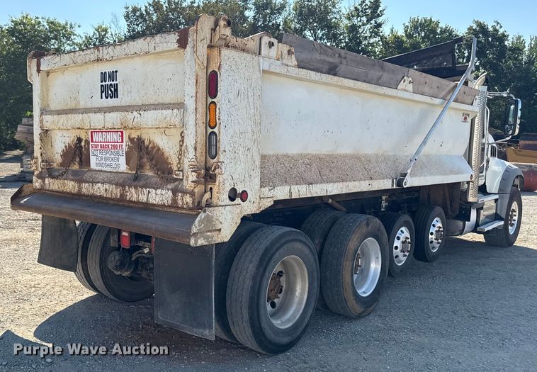 image for item DZ4255 2017 Mack Granite GU713 dump truck