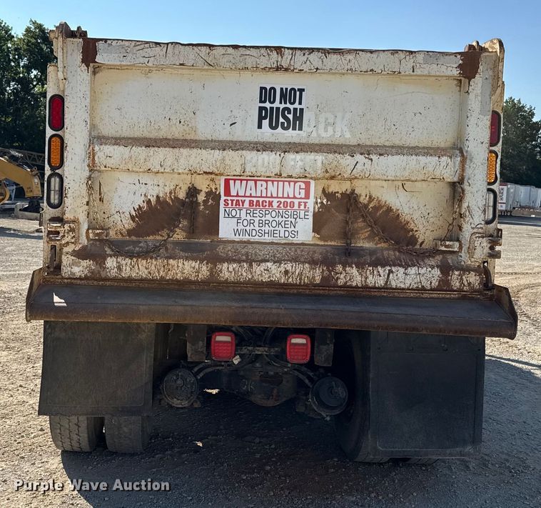 image for item DZ4255 2017 Mack Granite GU713 dump truck