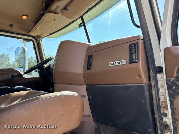 image for item DZ4255 2017 Mack Granite GU713 dump truck