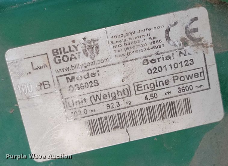 image for item DZ6559 Billy Goat over seeder