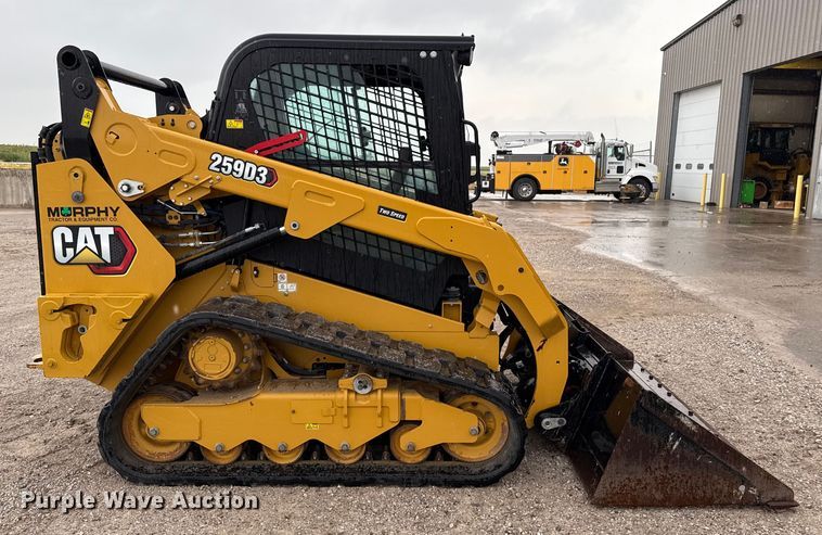 MINI CARGADOR SOBRE ORUGAS 2023 CATERPILLAR 259D3