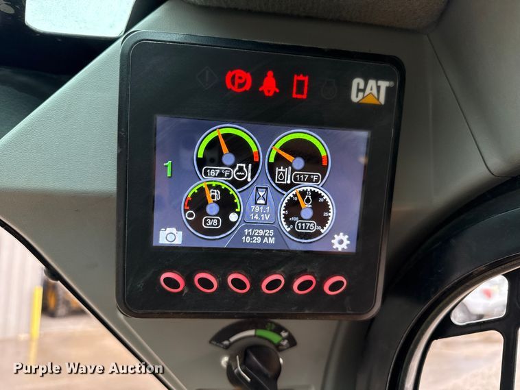 image for item DZ8962 2023 Caterpillar 259D3 tracked skid steer loader