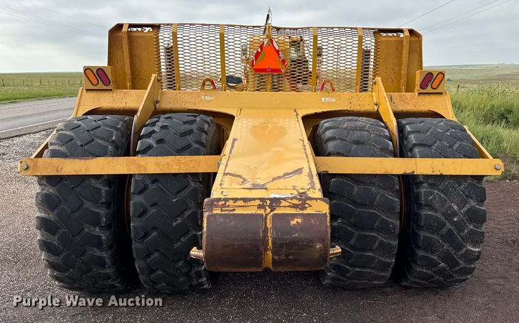 image for item DZ8974 2019 Volvo A30G articulated scraper truck with 2016 K-Tec 1228 scraper