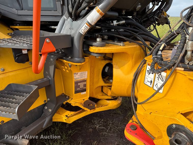 image for item DZ8974 2019 Volvo A30G articulated scraper truck with 2016 K-Tec 1228 scraper