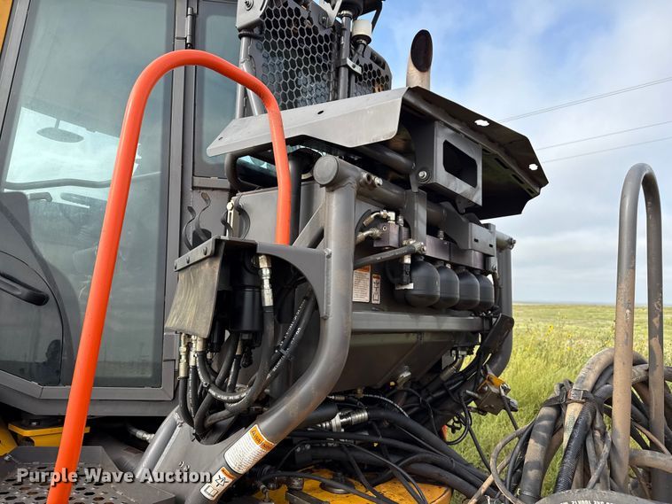 image for item DZ8974 2019 Volvo A30G articulated scraper truck with 2016 K-Tec 1228 scraper