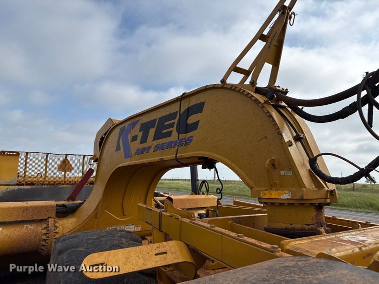 image for item DZ8974 2019 Volvo A30G articulated scraper truck with 2016 K-Tec 1228 scraper