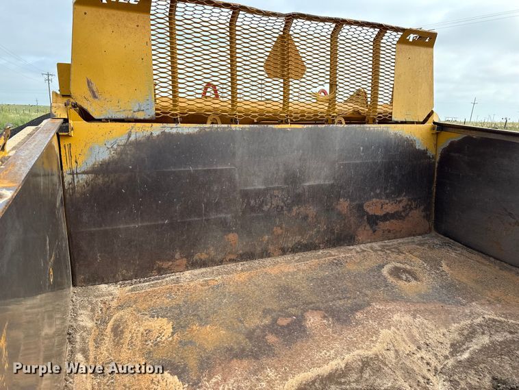 image for item DZ8974 2019 Volvo A30G articulated scraper truck with 2016 K-Tec 1228 scraper