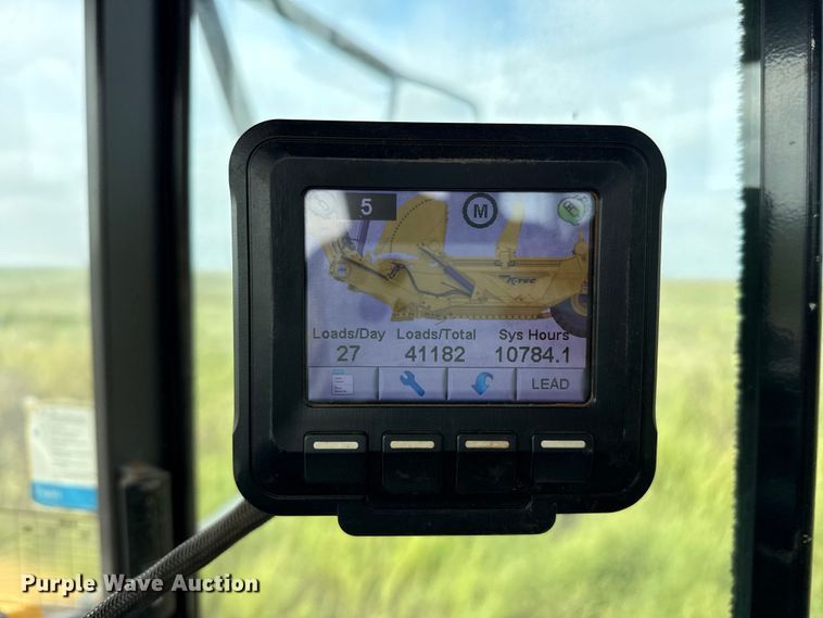 image for item DZ8974 2019 Volvo A30G articulated scraper truck with 2016 K-Tec 1228 scraper