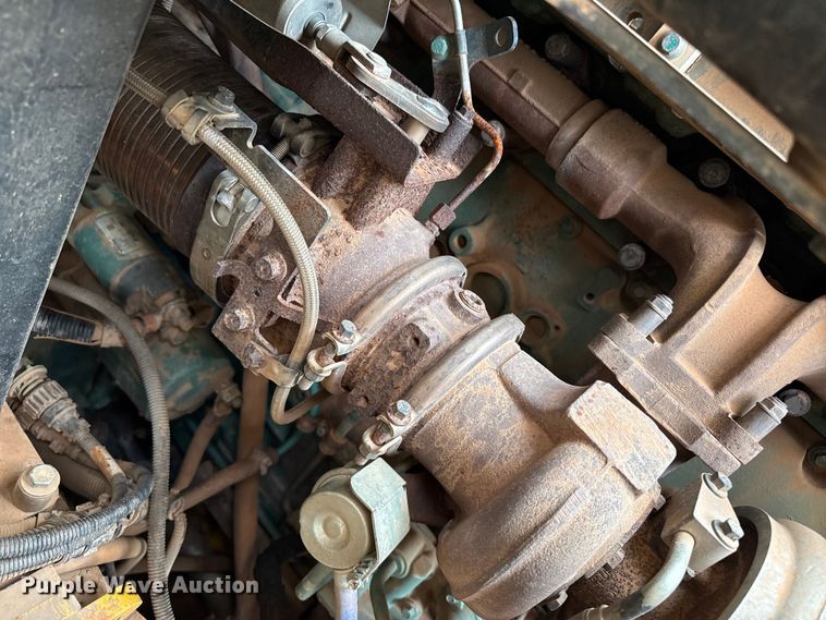 image for item DZ8974 2019 Volvo A30G articulated scraper truck with 2016 K-Tec 1228 scraper