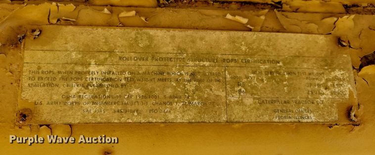 image for item EA2539 Caterpillar ROPS