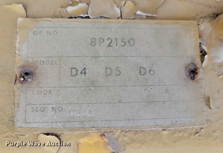 image for item EA2539 Caterpillar ROPS