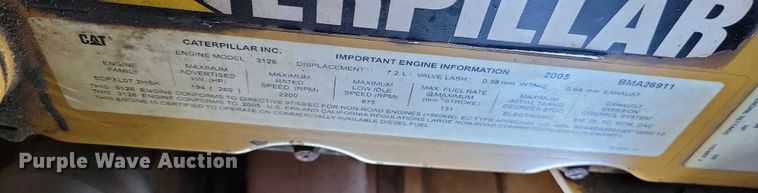 image for item EA2549 2005 Caterpillar 963C track loader
