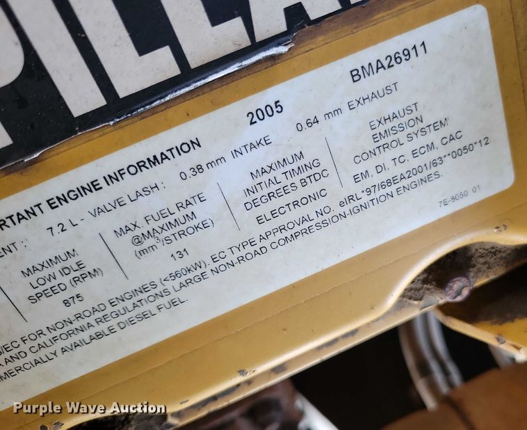 image for item EA2549 2005 Caterpillar 963C track loader