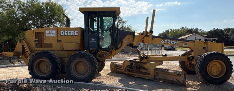 MOTOCONFORMADORA JOHN DEERE 672CH 2003