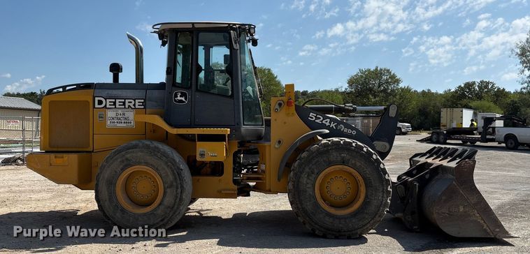 CARGADOR FRONTAL 2013 JOHN DEERE 524K