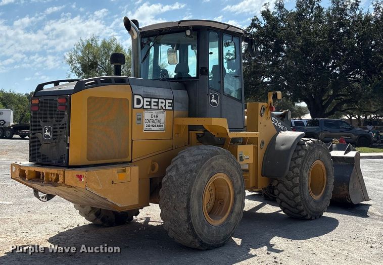 CARGADOR FRONTAL 2013 JOHN DEERE 524K