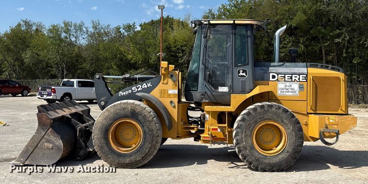 image for item EA7475 2013 John Deere 524K wheel loader