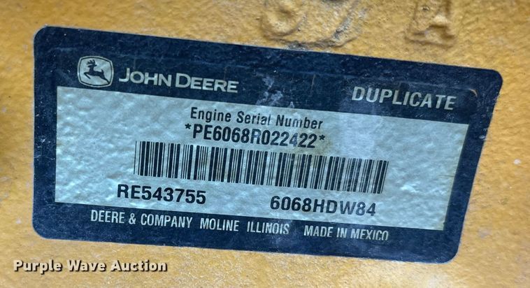 image for item EA7475 2013 John Deere 524K wheel loader