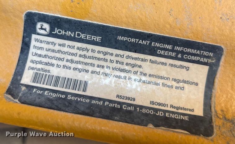 image for item EA7475 2013 John Deere 524K wheel loader