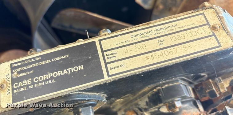 image for item EA7477 1997 Case 580L backhoe