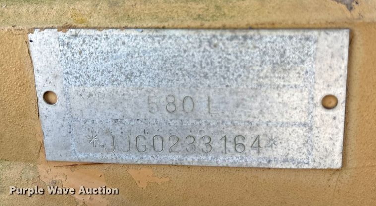 image for item EA7477 1997 Case 580L backhoe