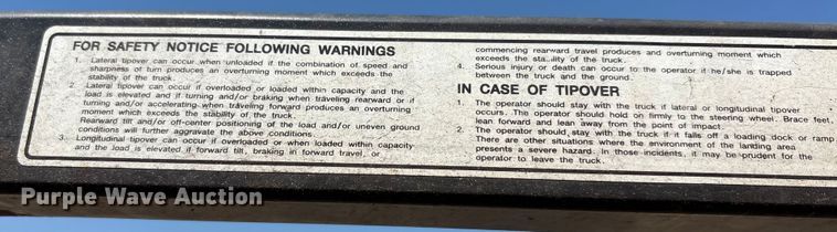 image for item EA7486 Daewoo G25E-3 forklift