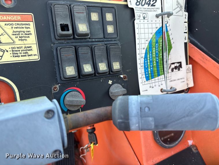 image for item EA7488 2008 JLG Skytrak 8042 telehandler