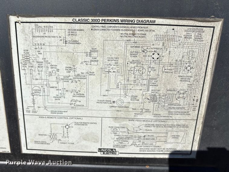 image for item EA7491 Lincoln Electric Classic 300D welder