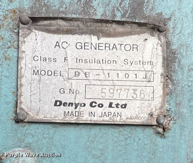 image for item EA7492 MQ Power Corp Whisperwatt 100 generator