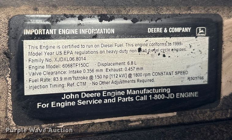 image for item EA7492 MQ Power Corp Whisperwatt 100 generator