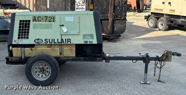 image for item EA7496 Sullair 185DPQ CA3 air compressor